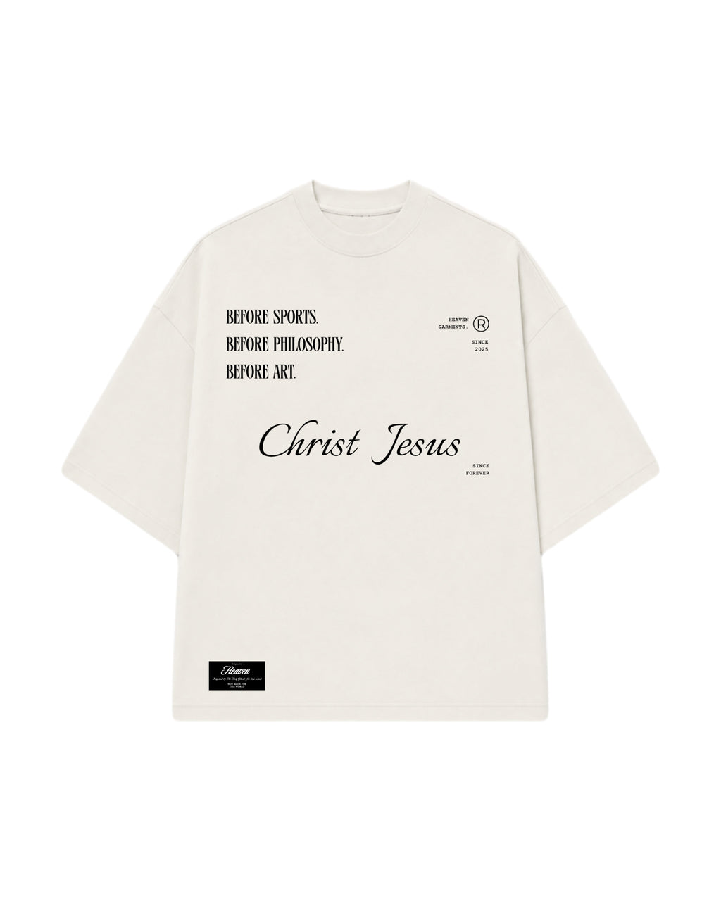 CAMISETA CHRIST JESUS OFF WHITE