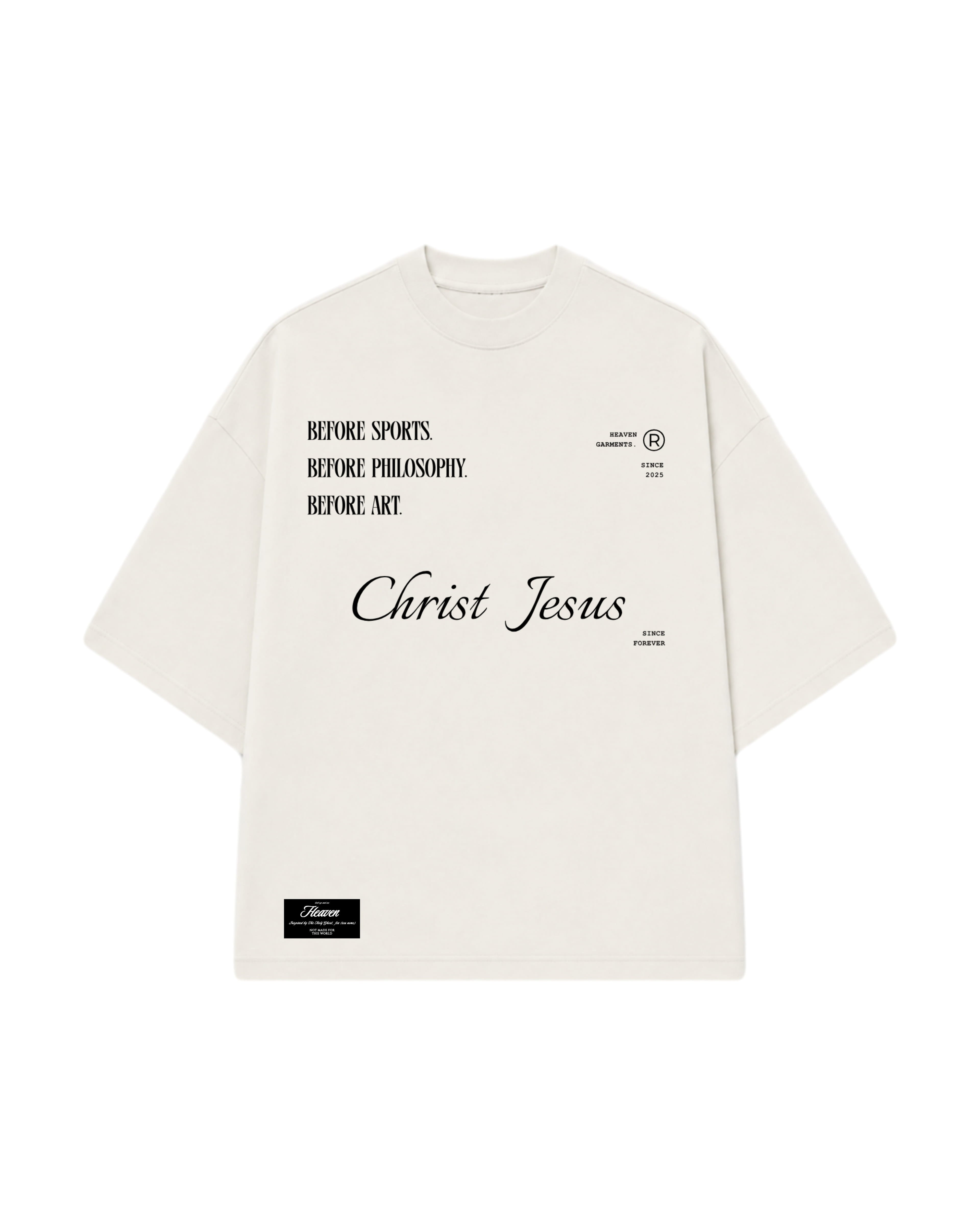 CAMISETA CHRIST JESUS OFF WHITE