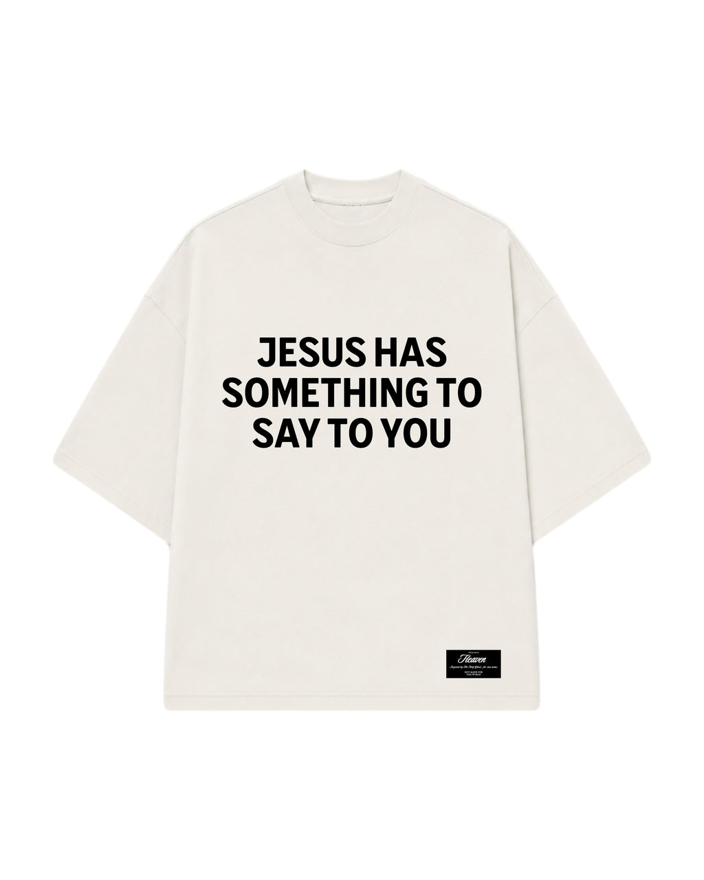 CAMISETA LEMME HOLD YOUR PHONE OFF WHITE