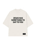 CAMISETA LEMME HOLD YOUR PHONE OFF WHITE