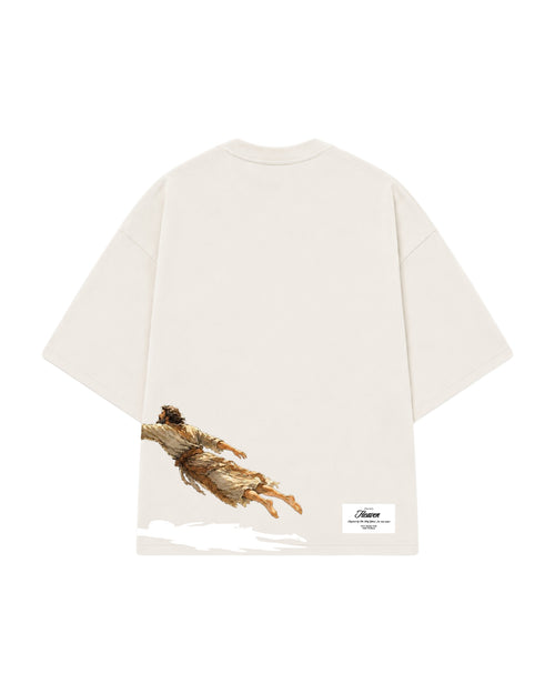 CAMISETA HEAVEN ANGELS GRANDE OFF WHITE